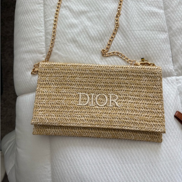 Dior Handbags - Dior Tan Woven Women’s Bag